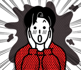 An emoticon boy friend! sticker #10694043