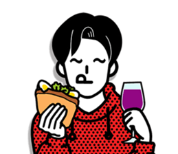 An emoticon boy friend! sticker #10694044