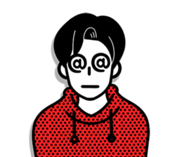 An emoticon boy friend! sticker #10694045