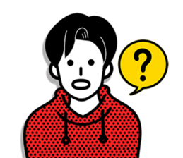 An emoticon boy friend! sticker #10694047