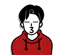 An emoticon boy friend! sticker #10694049