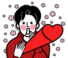 An emoticon boy friend! sticker #10694051