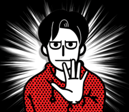 An emoticon boy friend! sticker #10694055