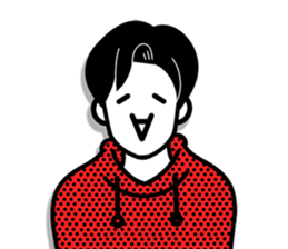 An emoticon boy friend! sticker #10694057