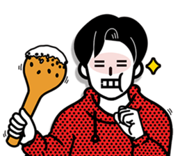 An emoticon boy friend! sticker #10694059