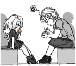 Yay & Ze | Paradox sticker #10694101