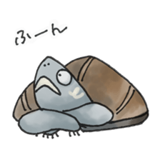Japanese Turtle Kame-chan sticker #10694148