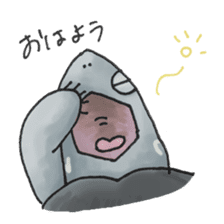 Japanese Turtle Kame-chan sticker #10694164