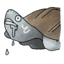 Japanese Turtle Kame-chan sticker #10694168