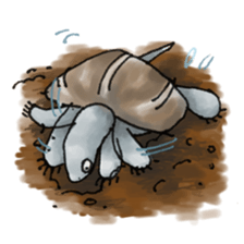 Japanese Turtle Kame-chan sticker #10694179