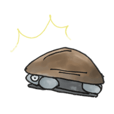 Japanese Turtle Kame-chan sticker #10694181