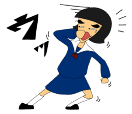 Daily words that girl students use PART2 sticker #10694554