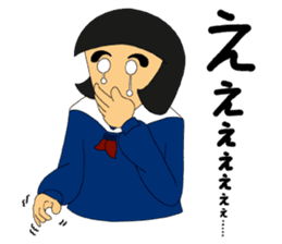 Daily words that girl students use PART2 sticker #10694560