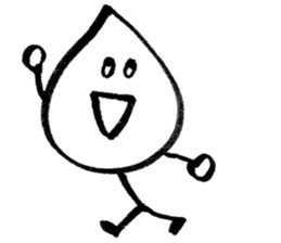 chobichan001(monochrome) sticker #10694908