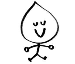 chobichan001(monochrome) sticker #10694909