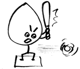 chobichan001(monochrome) sticker #10694915