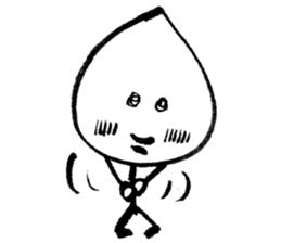 chobichan001(monochrome) sticker #10694917