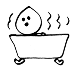 chobichan001(monochrome) sticker #10694924