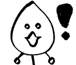 chobichan001(monochrome) sticker #10694939