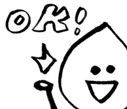 chobichan001(monochrome) sticker #10694942