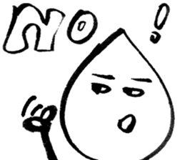 chobichan001(monochrome) sticker #10694943