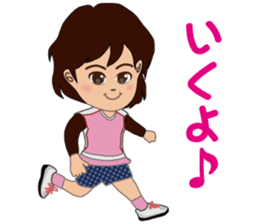 runners stamp ver.3 sticker #10696106