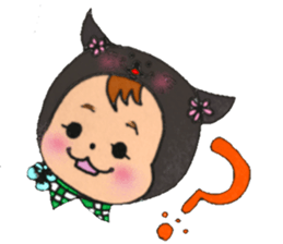 Black cat of Viola sticker #10696201