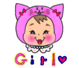 Black cat of Viola sticker #10696218