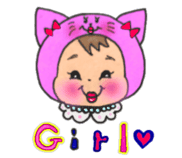 Black cat of Viola sticker #10696218