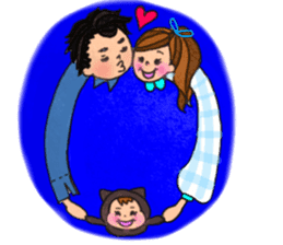 Black cat of Viola sticker #10696222