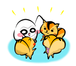 Shiro-kun Friendship edition sticker #10696356