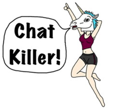 Sexy Unicorn & Friends sticker #10696627