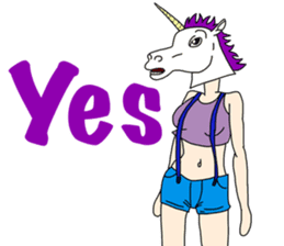 Sexy Unicorn & Friends sticker #10696628