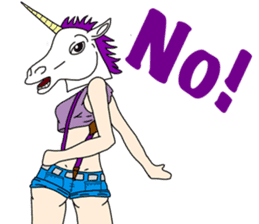 Sexy Unicorn & Friends sticker #10696629