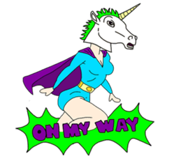 Sexy Unicorn & Friends sticker #10696634