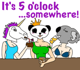 Sexy Unicorn & Friends sticker #10696638