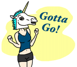 Sexy Unicorn & Friends sticker #10696639