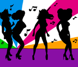 Sexy Unicorn & Friends sticker #10696641