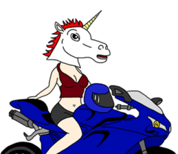Sexy Unicorn & Friends sticker #10696648