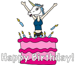 Sexy Unicorn & Friends sticker #10696660