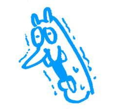 1 head and body of Shiribito sticker #10697228