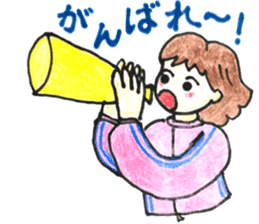 HONWAKA Track & Field sticker #10697419