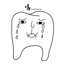 infinite tooth sticker #10697639