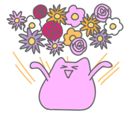 Chewed Gum Cat 2 sticker #10698892