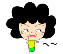 All right Obachan sticker #10699007