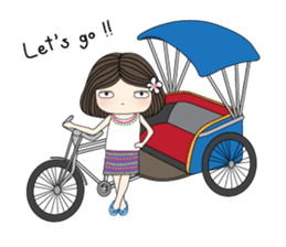 Miss Banchuen sticker #10699159