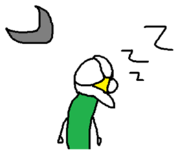 A funny flower sticker #10699838