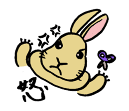 Cavy and rabbit's life sticker #10699893