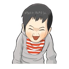 japanese oraora baby sticker