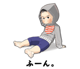 japanese oraora baby sticker sticker #10699916